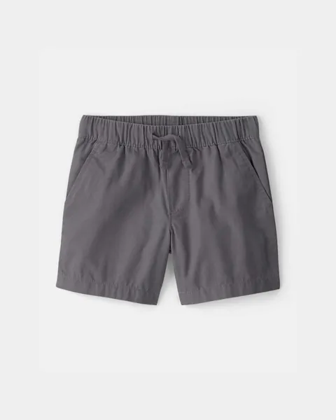 Toddler Boy Canvas Shorts - Grey — was $18.00, now $9.00