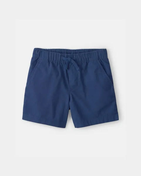 Toddler Boy Canvas Shorts - Blue — was $18.00, now $9.00