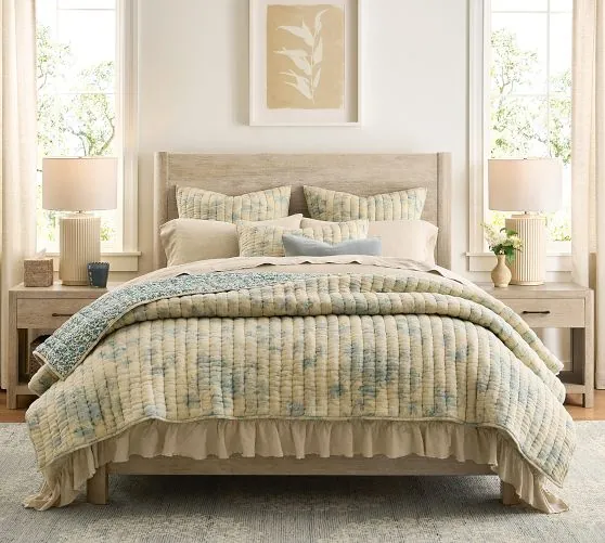 Floral Cloud Reversible Quilt