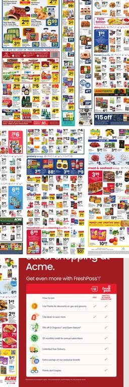 Acme Markets weekly ad cover