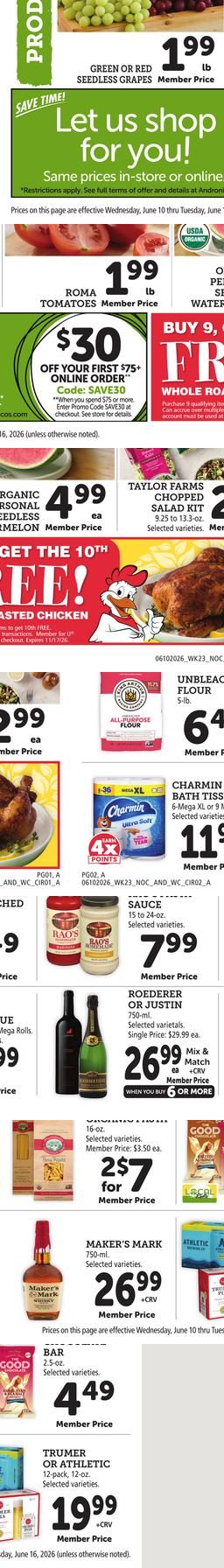 Andronico's weekly ad page 4