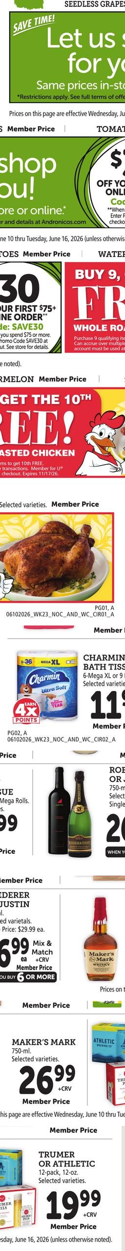 Andronico's weekly ad page 5