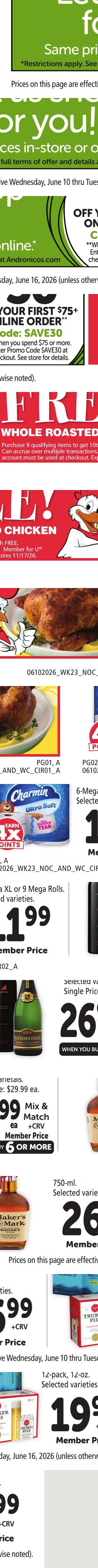 Andronico's weekly ad page 6