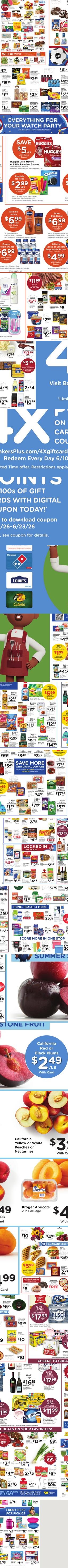 Baker's weekly ad cover
