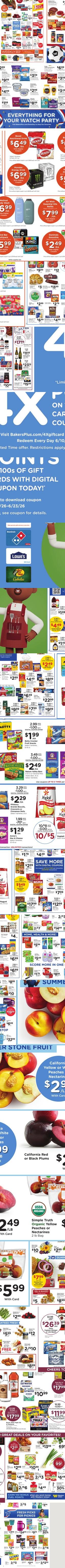 Baker's weekly ad cover
