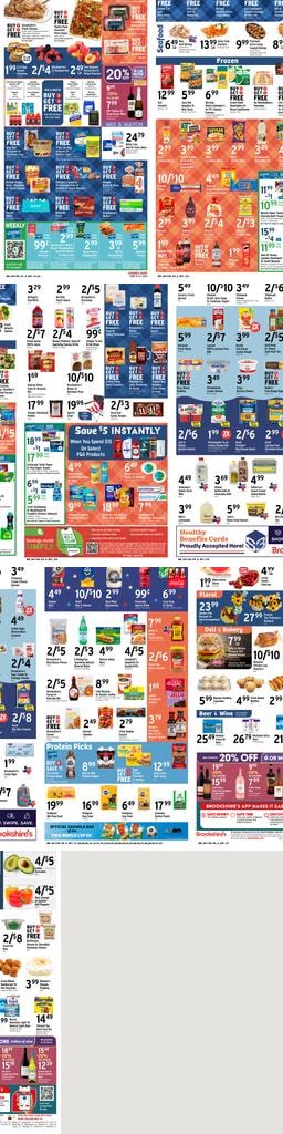 Brookshire's weekly ad cover