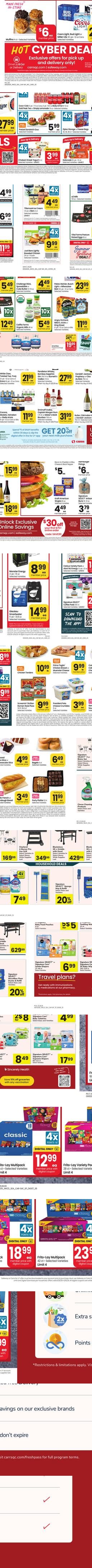 Carrs weekly ad page 4