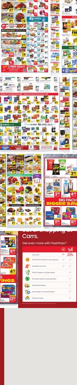 Carrs weekly ad cover
