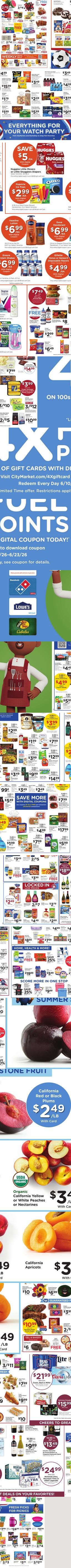 City Market weekly ad cover