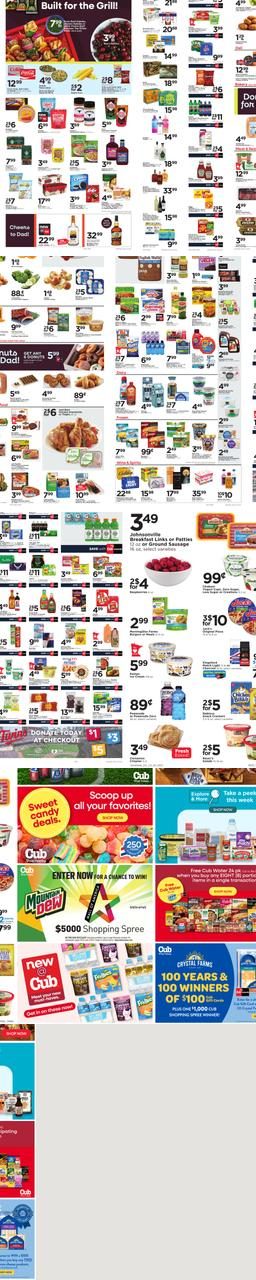 Cub Foods weekly ad cover