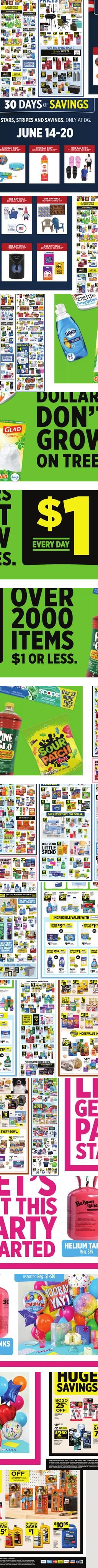 Dollar General weekly ad cover