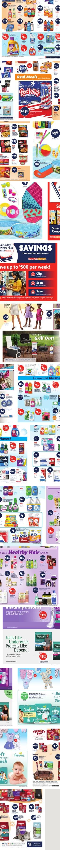 Family Dollar weekly ad cover