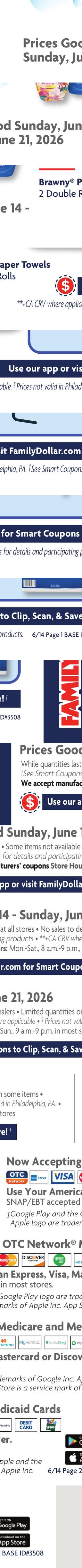 Family Dollar weekly ad page 6