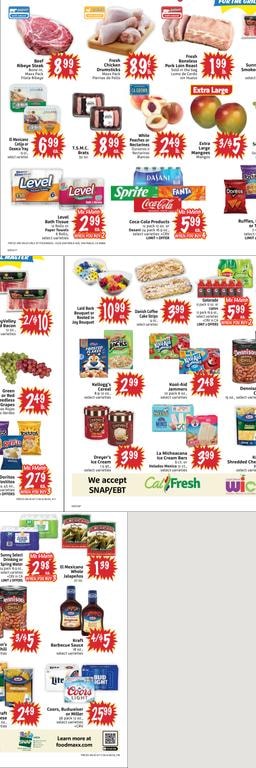 Foodmaxx weekly ad cover