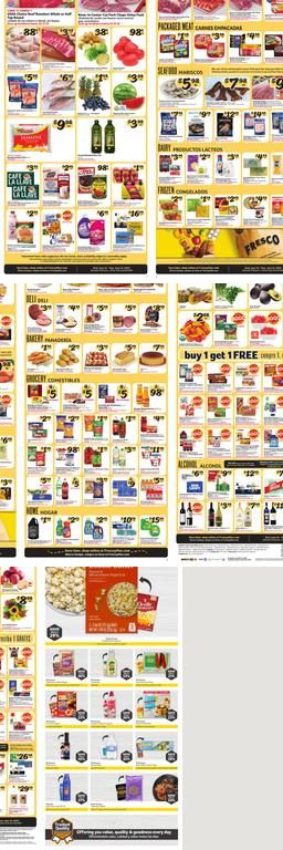 Fresco y Mas weekly ad cover