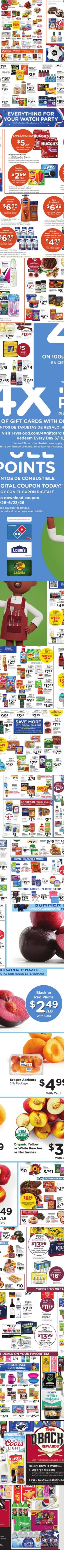Fry's weekly ad cover