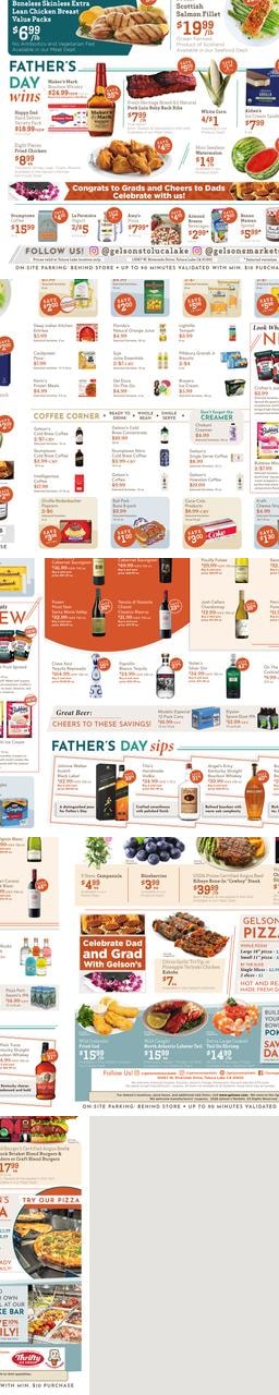 Gelson's weekly ad cover
