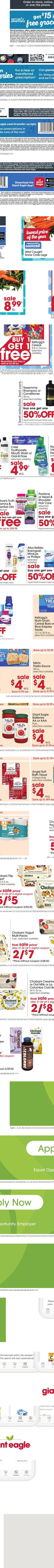 Giant Eagle weekly ad page 6