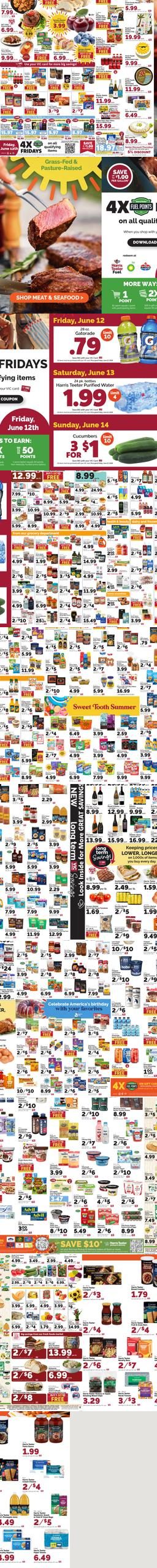 Harris Teeter weekly ad cover
