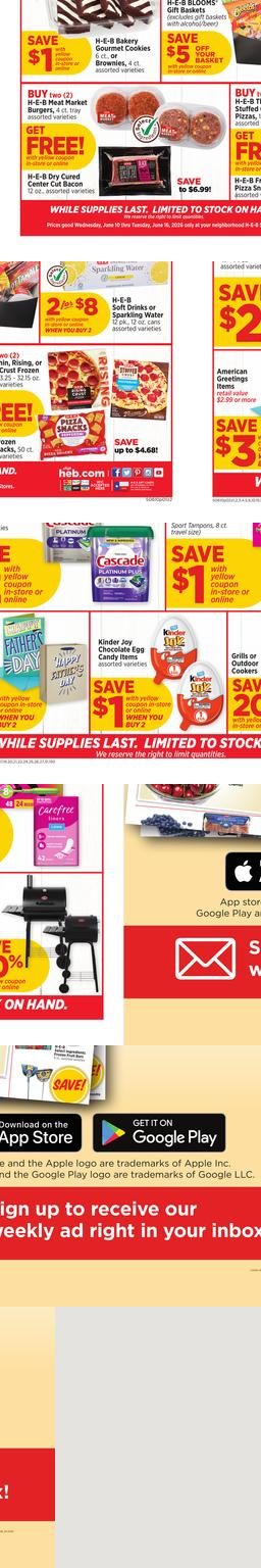 H-E-B weekly ad page 4