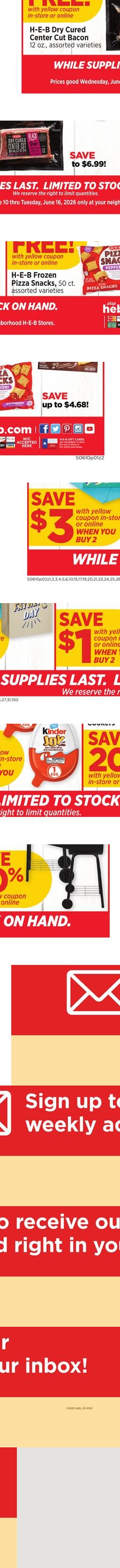 H-E-B weekly ad page 6