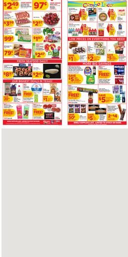 H-E-B weekly ad cover