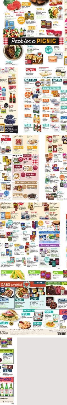 Heinen's weekly ad cover
