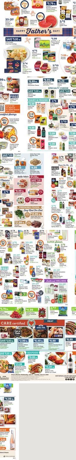 Heinen's weekly ad cover