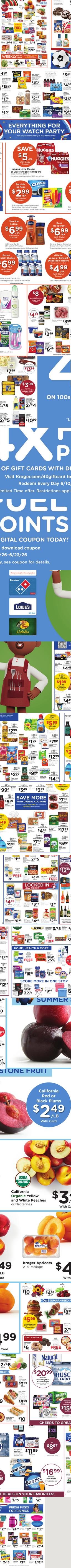Kroger weekly ad cover