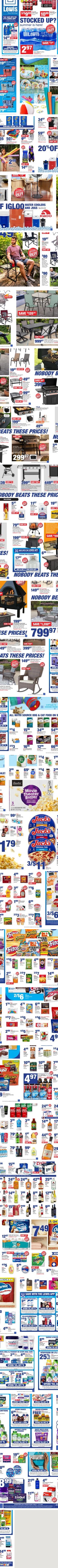 Lewis Drug weekly ad cover