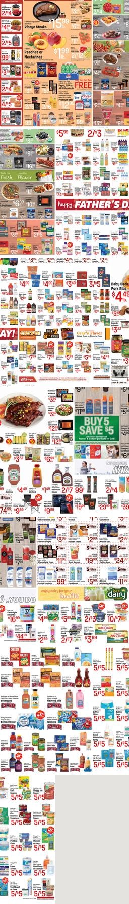 Lin's Fresh Market weekly ad cover