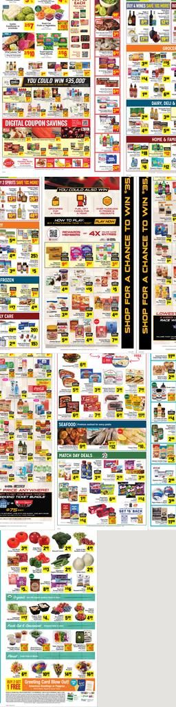 Lucky Supermarkets weekly ad cover
