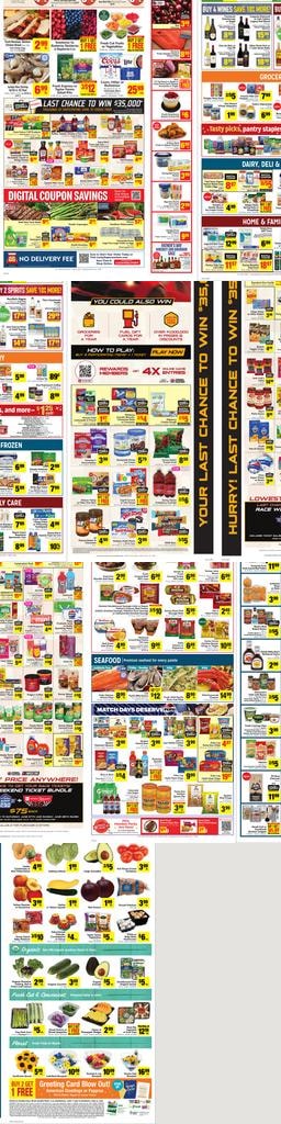 Lucky Supermarkets weekly ad cover