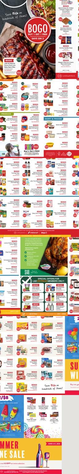 Lunds & Byerlys weekly ad cover