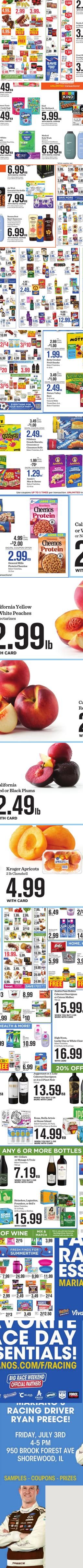 Mariano's weekly ad cover