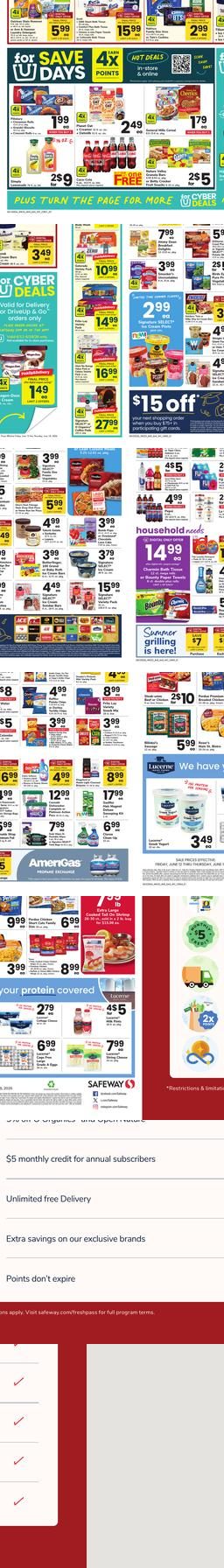 Safeway weekly ad page 3