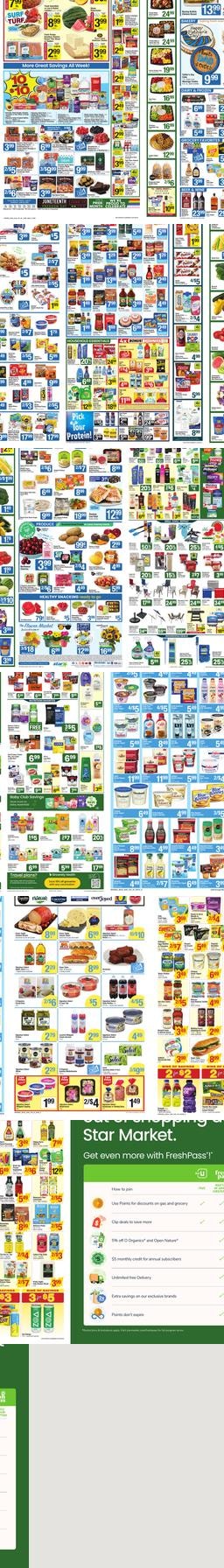 Star Market weekly ad cover
