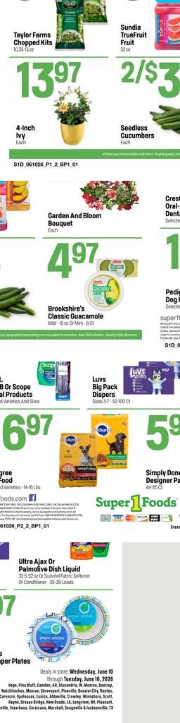 Super 1 Foods weekly ad page 4