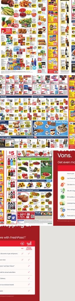 Vons weekly ad cover