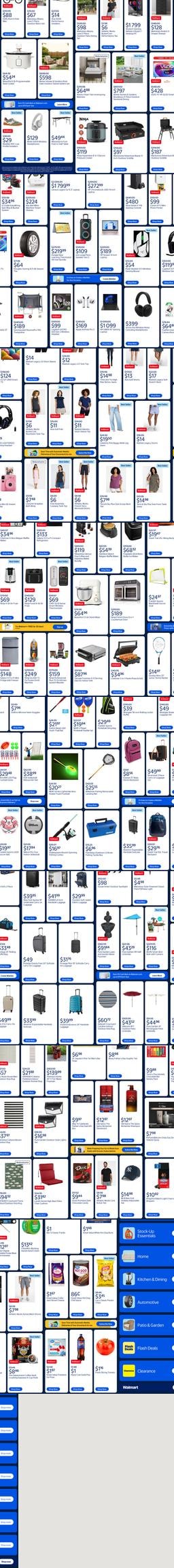 Walmart weekly ad cover
