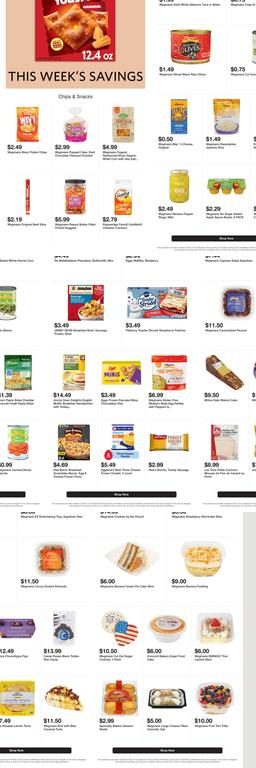 Wegmans weekly ad cover
